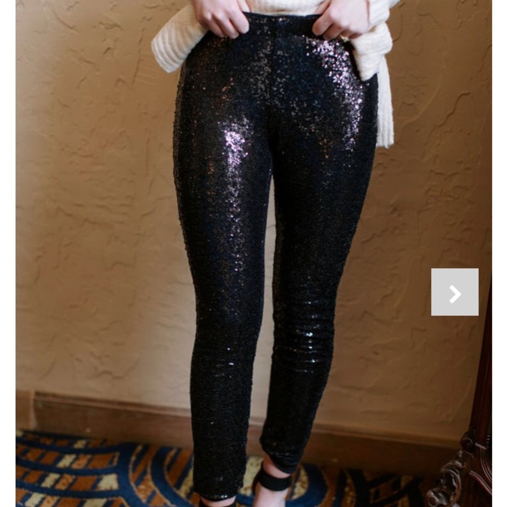 Sequin Pants